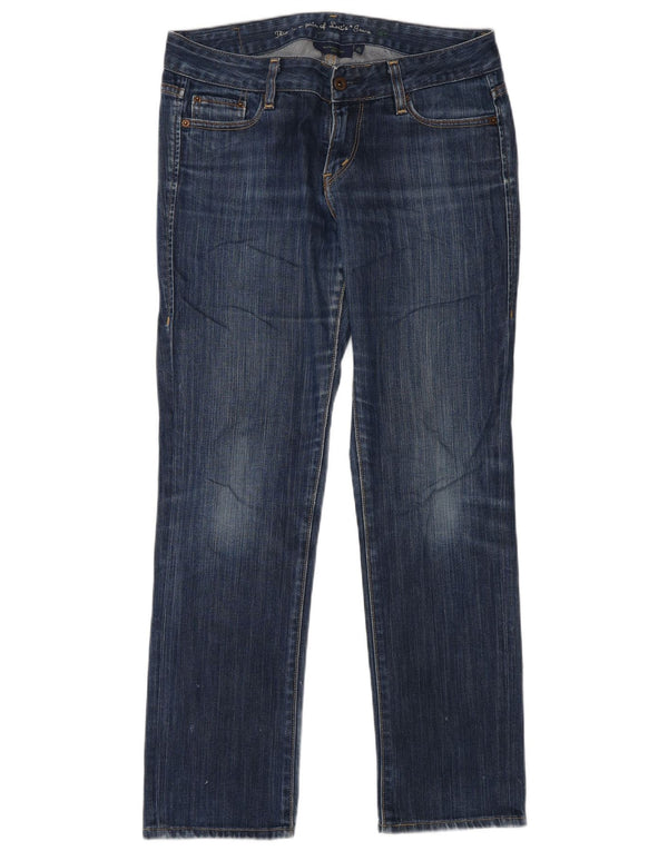Levi's Jeans rectos de talle medio 552 para mujer US 6 Medium W28 L30 Algodón azul
