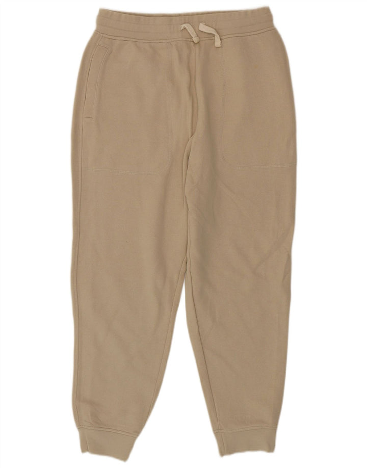 Zara Hombre Pantalón Chándal Joggers Algodón Beige Medio