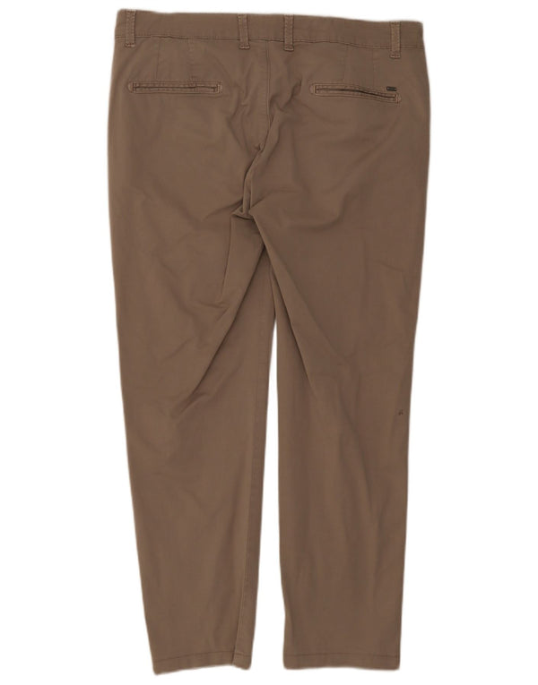 Liu Jo Pantalón chino recto para hombre IT 54 2XL W42 L28 Algodón beige