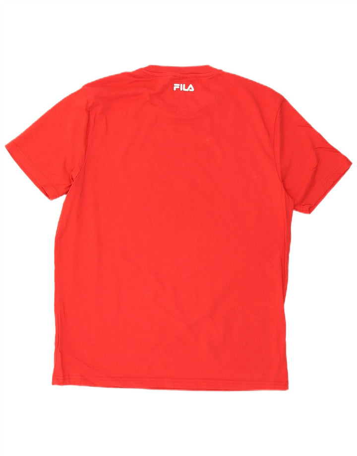 Fila Camiseta gráfica para hombre Top XL Rojo