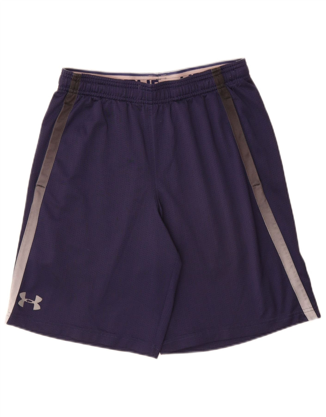 Under Armour Pantalones cortos deportivos Heat Gear para hombre Poliéster azul marino mediano