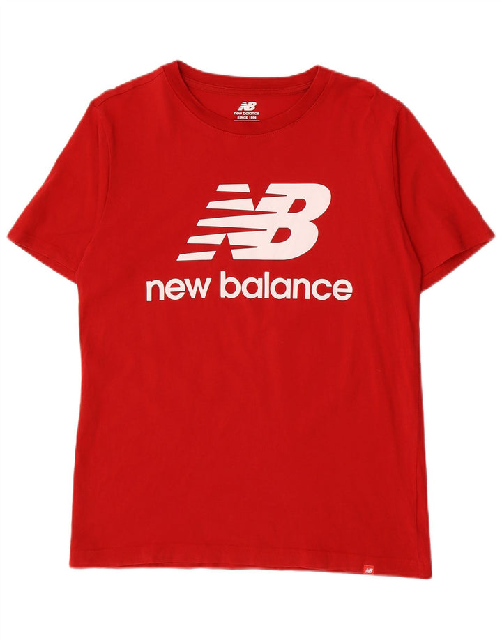 New Balance Hombre Camiseta Gráfica Top Medium Rojo