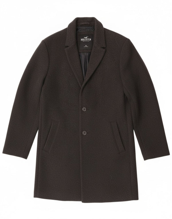 Abrigo Hollister para hombre UK 42 XL Poliéster gris