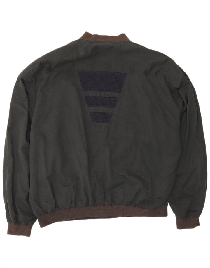 C.C.CONCORD Chaqueta bomber para hombre UK 44 2XL Poliéster con bloques de color negro