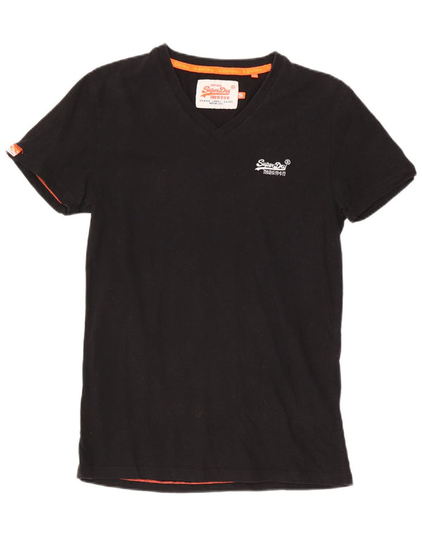 Superdry Camiseta para hombre Top Small Black Cotton