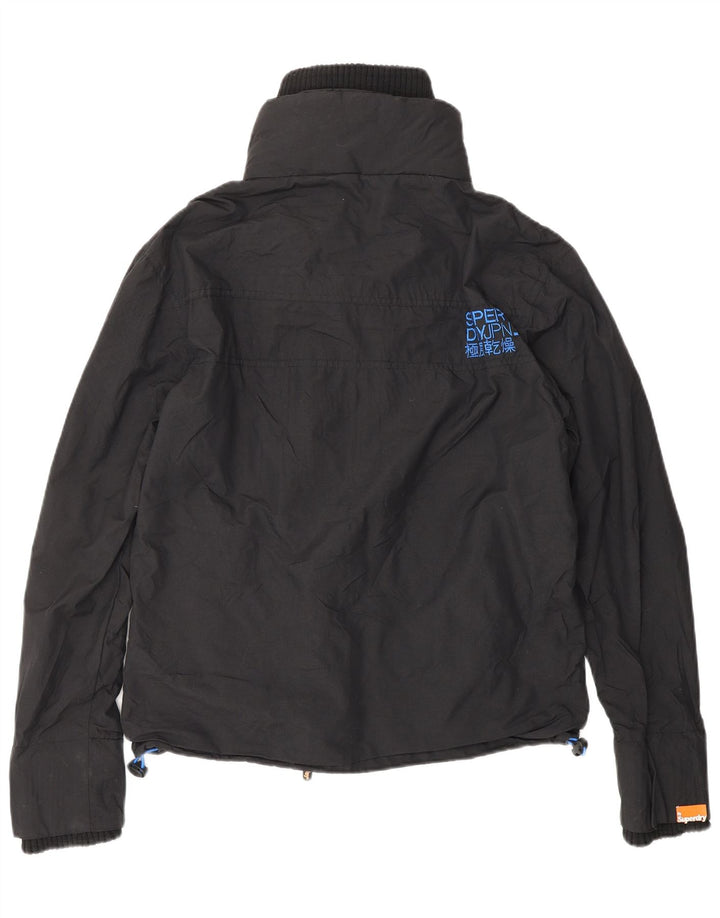 SUPERDRY Chaqueta cortavientos The Windcheater para mujer UK 40 Medium Black