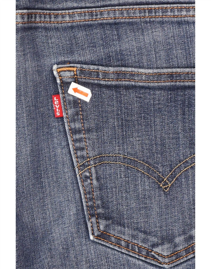 LEVI'S Mens 502 Denim Shorts W33 Algodón Azul Medio