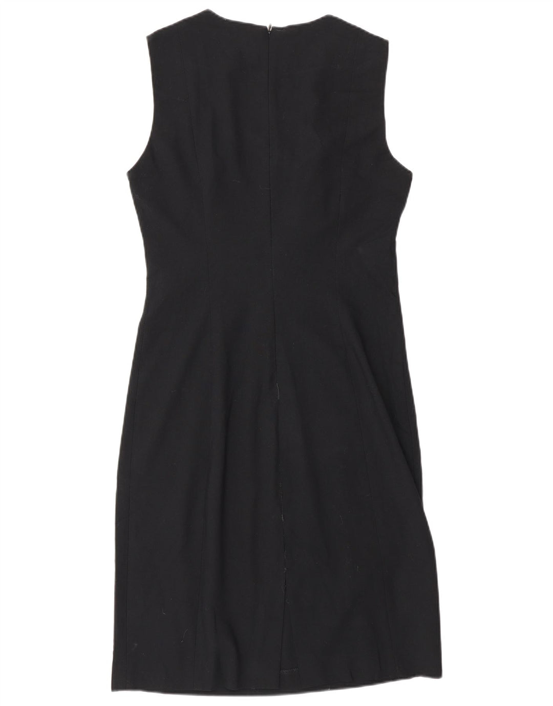 Zara Vestido tubo sin mangas para mujer EU 42 Grande Negro