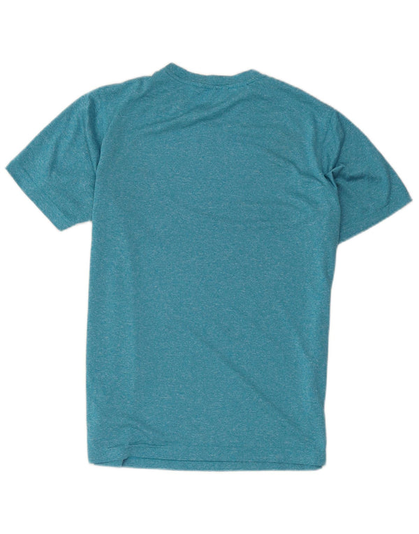 New Balance Hombre Camiseta Top Small Azul Poliéster
