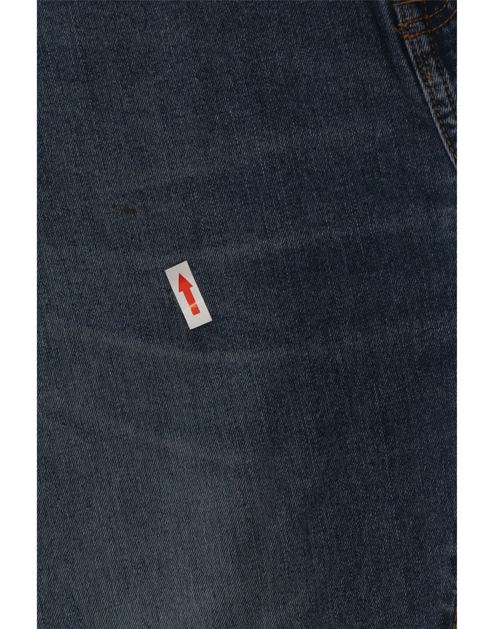 Zara Hombre Vaqueros Rectos Regulares W34 L29 Algodón Azul