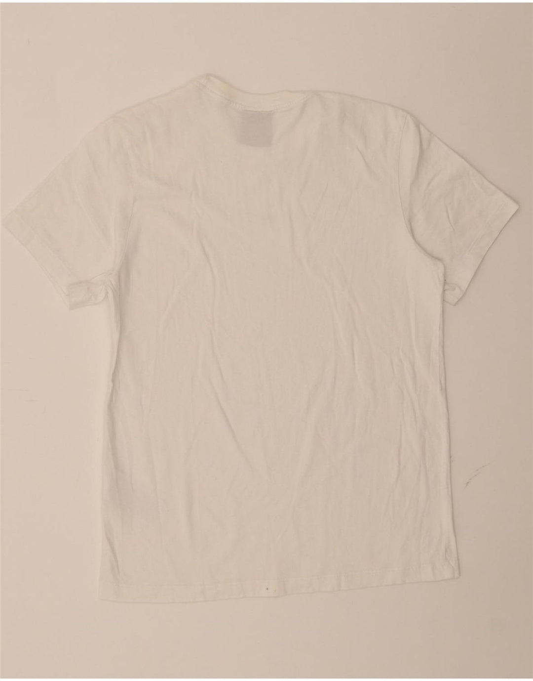 NIKE Mens T-Shirt Top Medium White Cotton Vintage Nike and Second-Hand Nike from Messina Hembry 