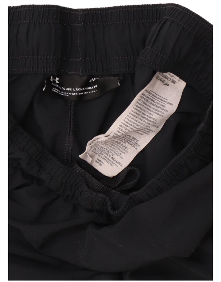 Under Armour Shorts deportivos con estampado gráfico para hombre Poliéster con bloques de color negro pequeño
