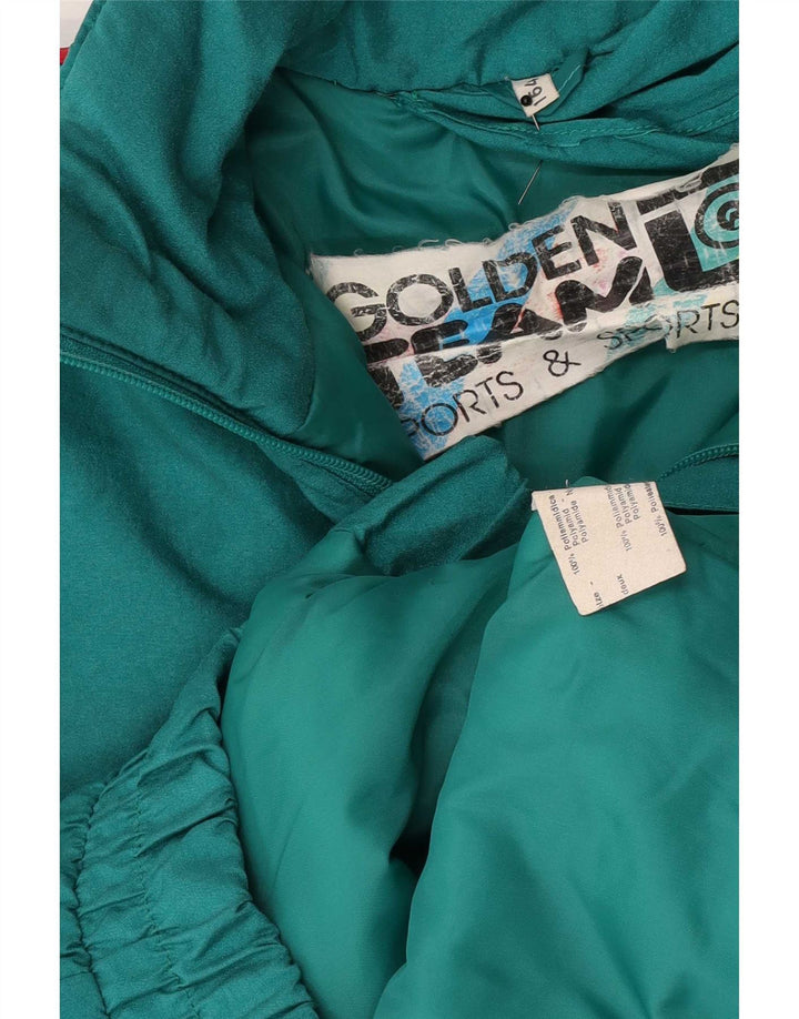 Golden Team Chaqueta de esquí con gráfico para niño 13-14 años Poliamida color block verde