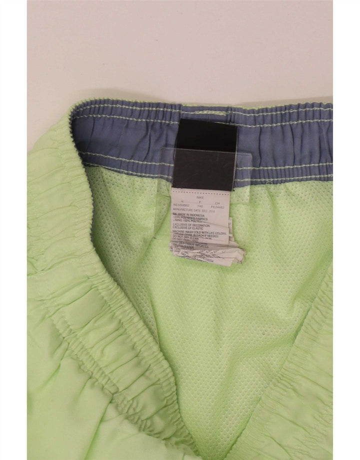 Pantalones cortos deportivos Nike para hombre pequeños deportivos de poliéster verde