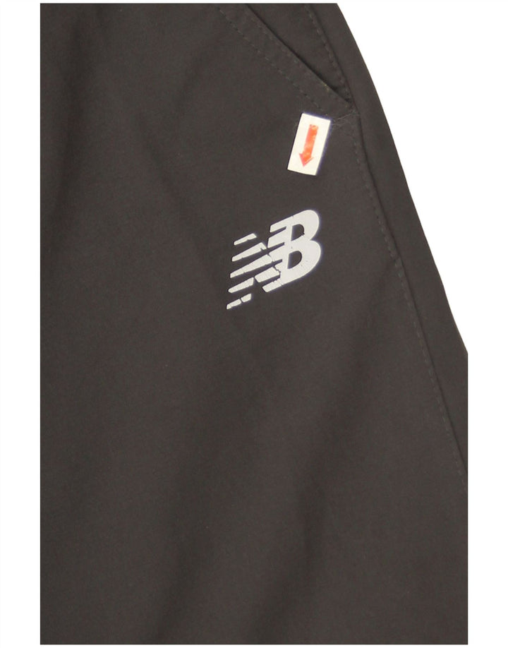 New Balance Hombre Graphic Chándal Pantalones Joggers Grande Gris Poliéster