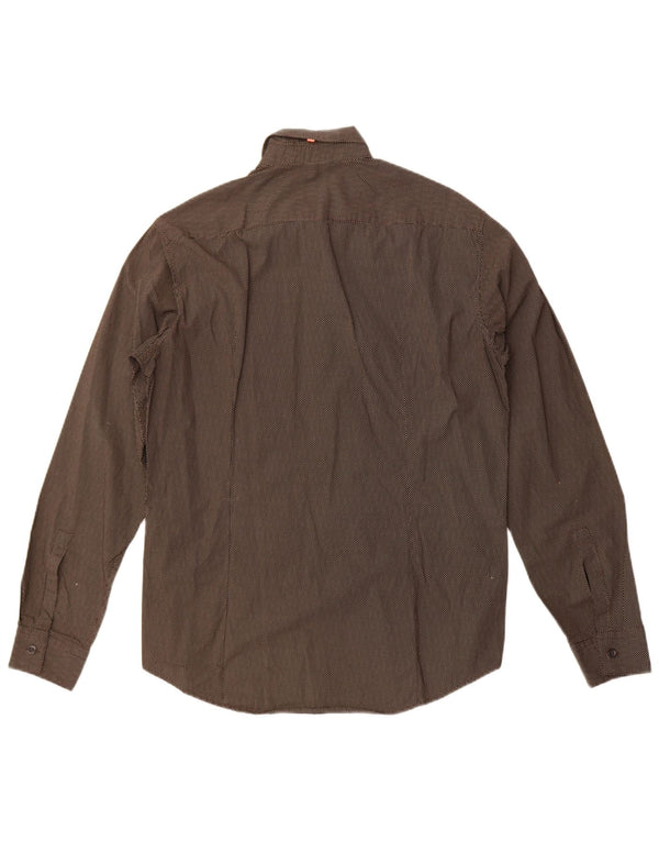 Camisas HUGO BOSS Hombre | Camisa mediana de algodón con lunares negros