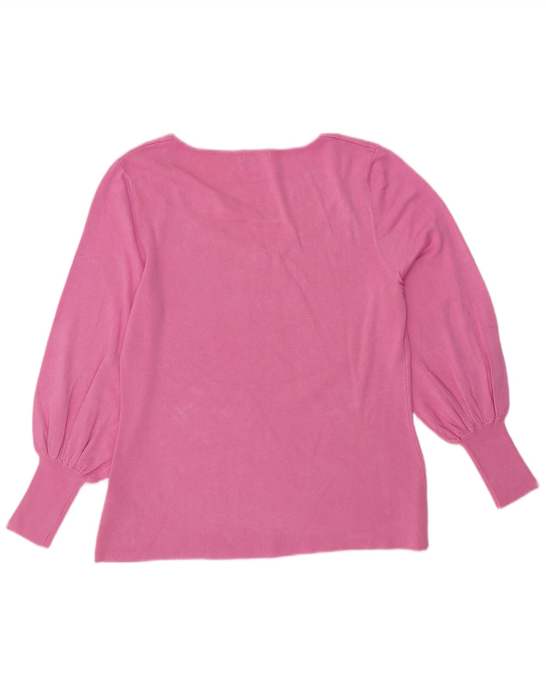 MONSOON Jersey con cuello en V para mujer UK 40 XL Viscosa rosa