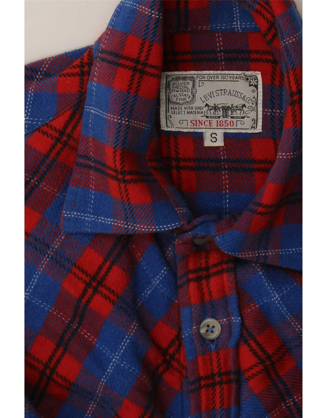 Levi's Camisa De Franela De Cuadros Pequeños Multicolor Hombre