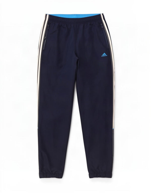 Adidas Mens Climalite Chándal Pantalones Joggers Pequeño Azul Marino