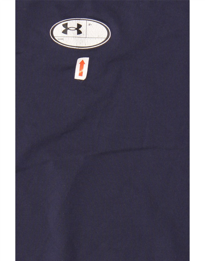 UNDER ARMOUR Camiseta sin mangas Heat Gear para mujer Reino Unido 14 Grande Azul marino