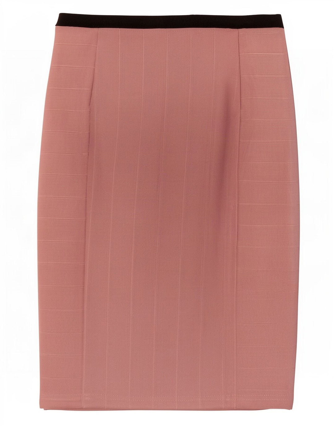 Zara Mujer Falda Lápiz W26 Small Rosa Colorblock