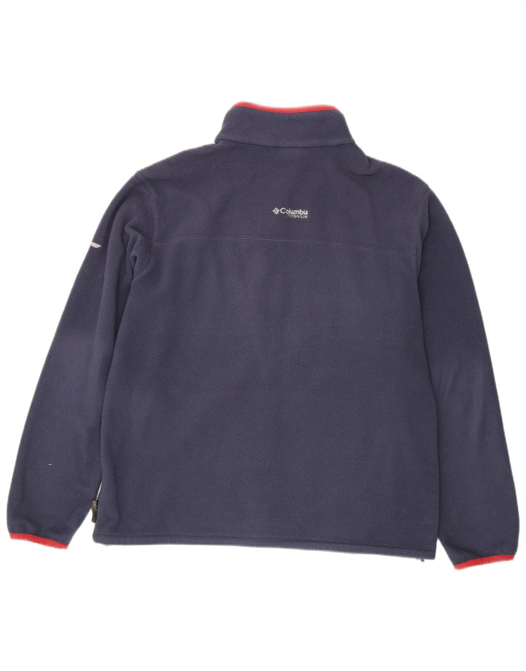 Columbia Chaqueta polar Titanium para hombre UK 42 XL Poliéster azul marino