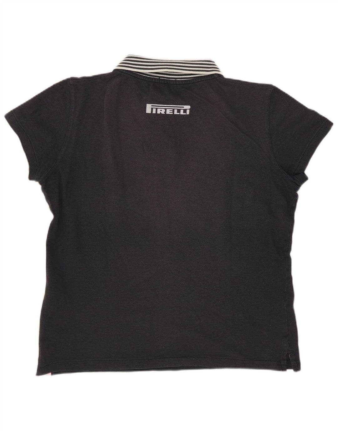 Pirelli Polo Mujer UK 40 XL Algodón Azul Marino