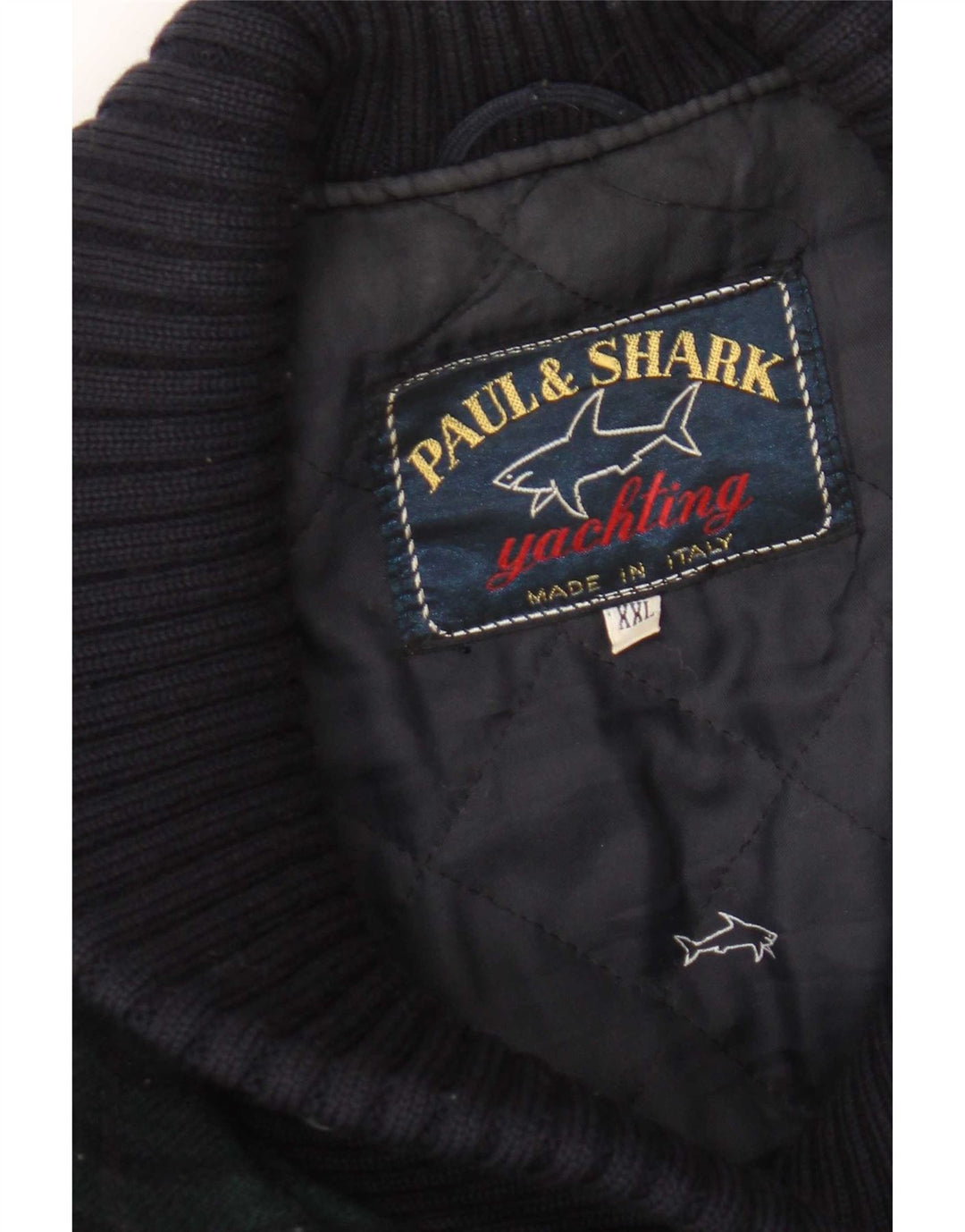 Paul & Shark Abrigo para mujer UK 20 2XL Azul marino Cuadros