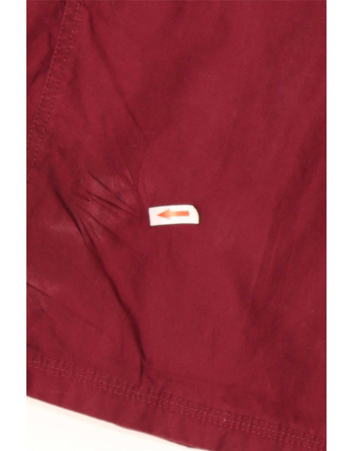Tommy Hilfiger Chaqueta Bomber para Hombre UK 38 Algodón Burdeos Medio