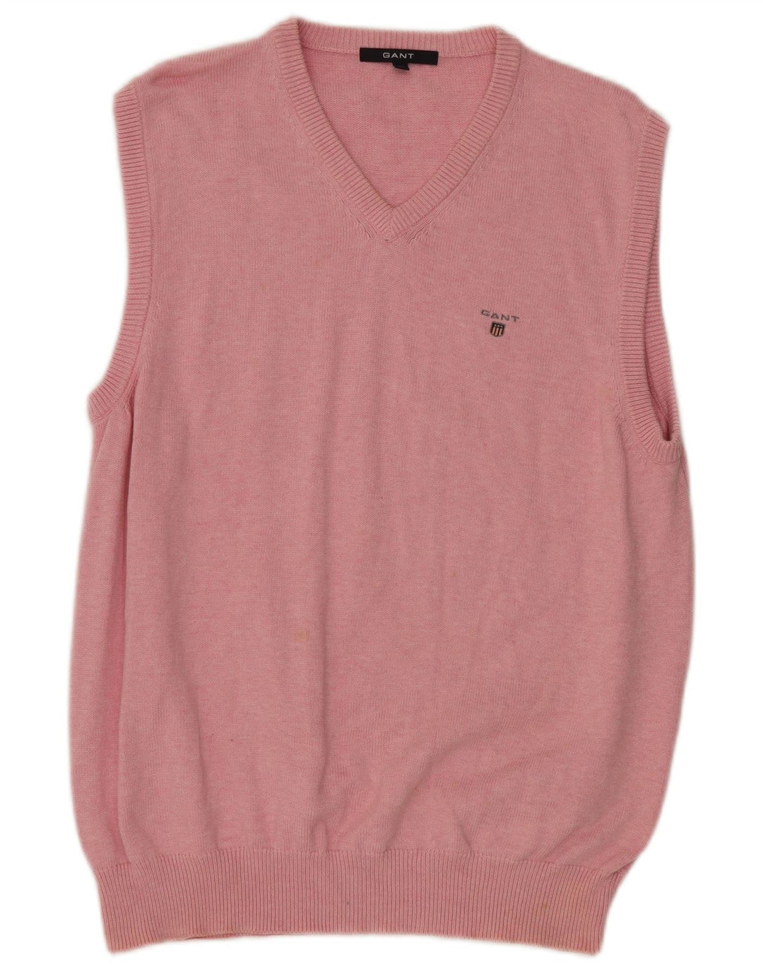 Gant Hombre Chaleco Tank Top XL Rosa Algodón