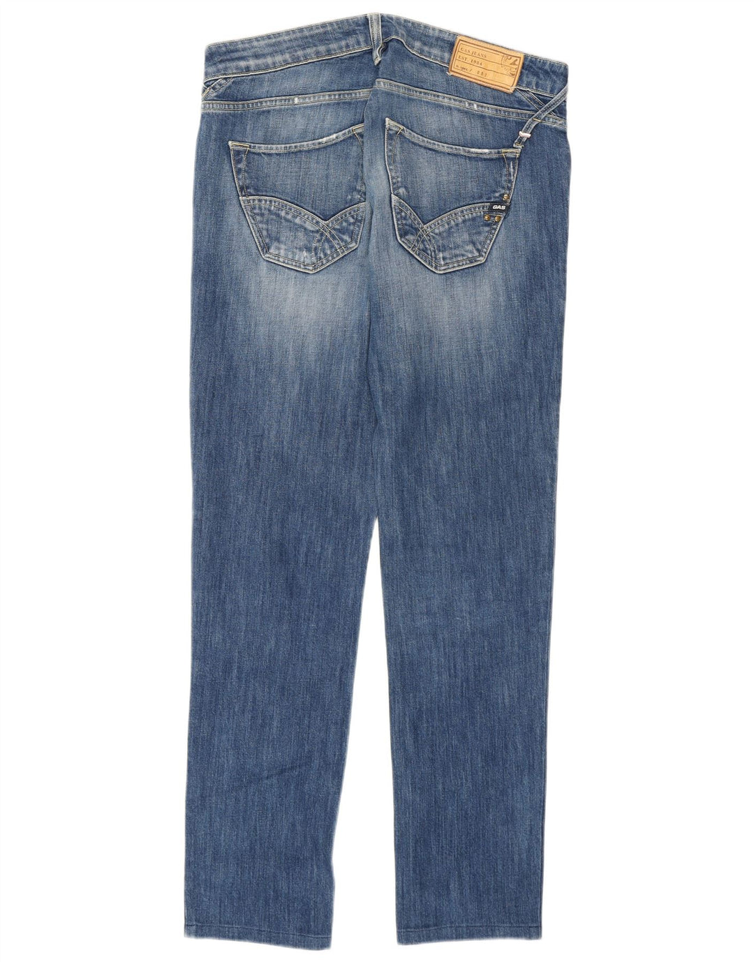 Vaqueros ajustados para hombre Gas W32 L30 Algodón azul