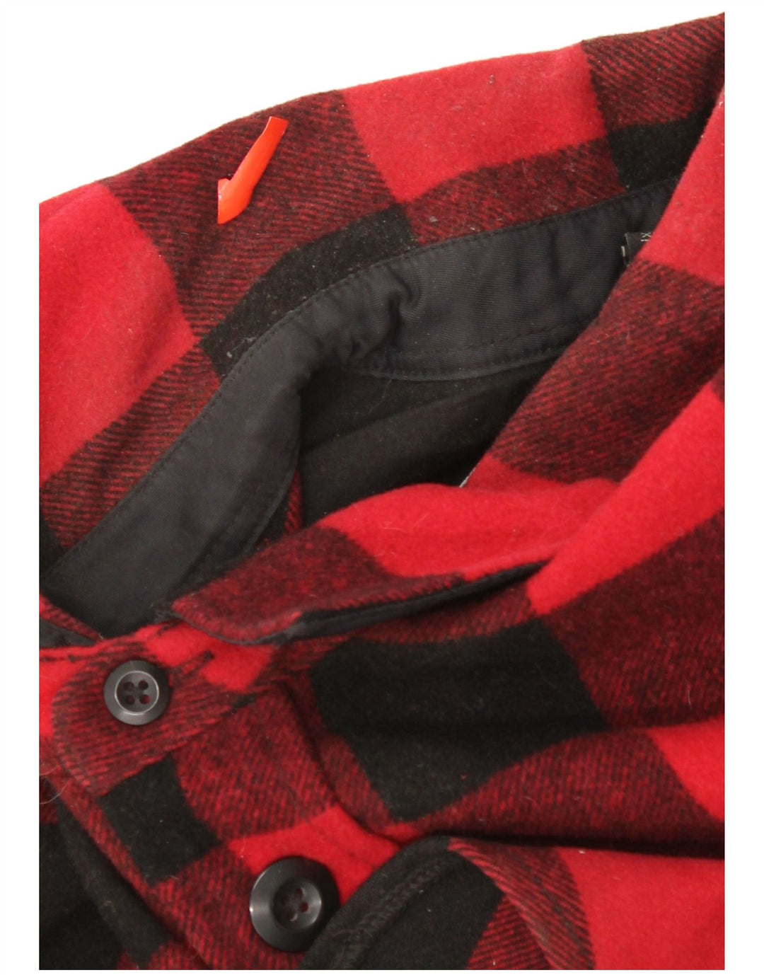 Nike Camisa de franela Lumberjack para hombre XL Lana de cuadros rojos