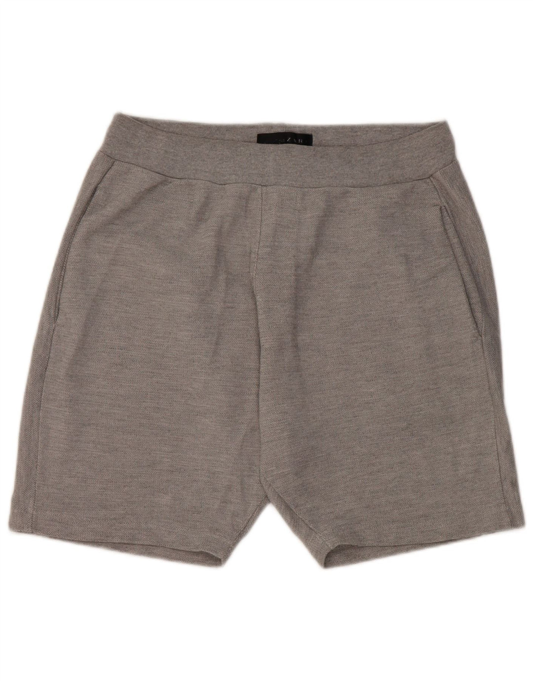 Zara Hombre Shorts Sport Gris Medio