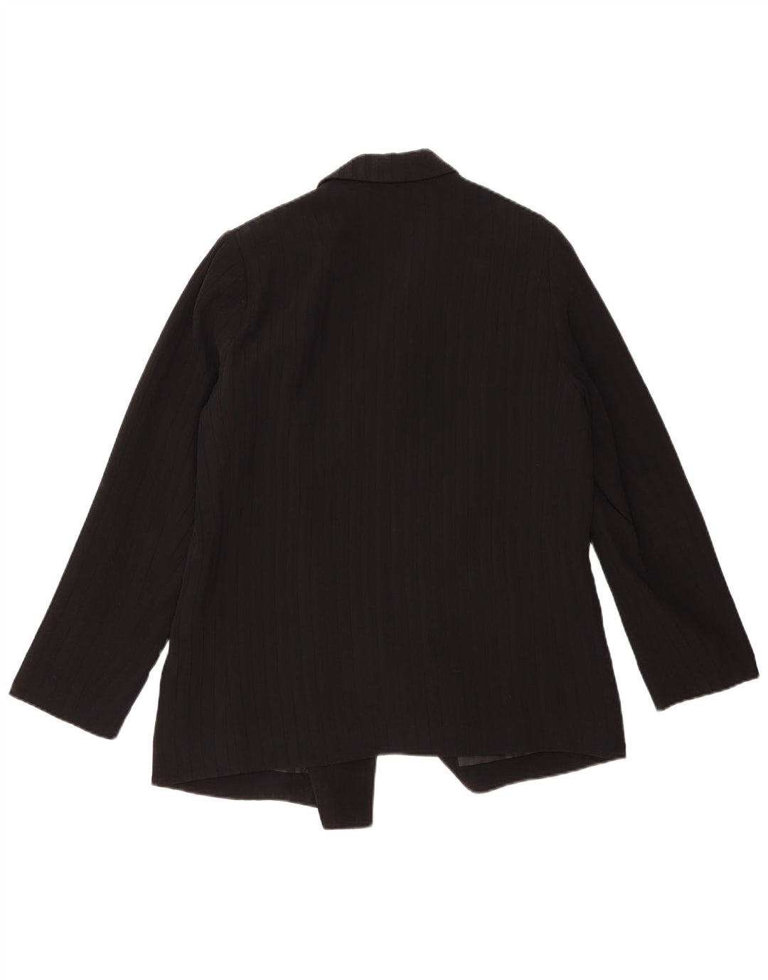 Everlane Chaqueta Blazer de Doble Botonadura para Mujer US 12 Grande Negro Pinstripe