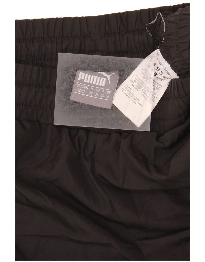 PUMA Pantalones de chándal para mujer UK 8 Small Poliéster negro