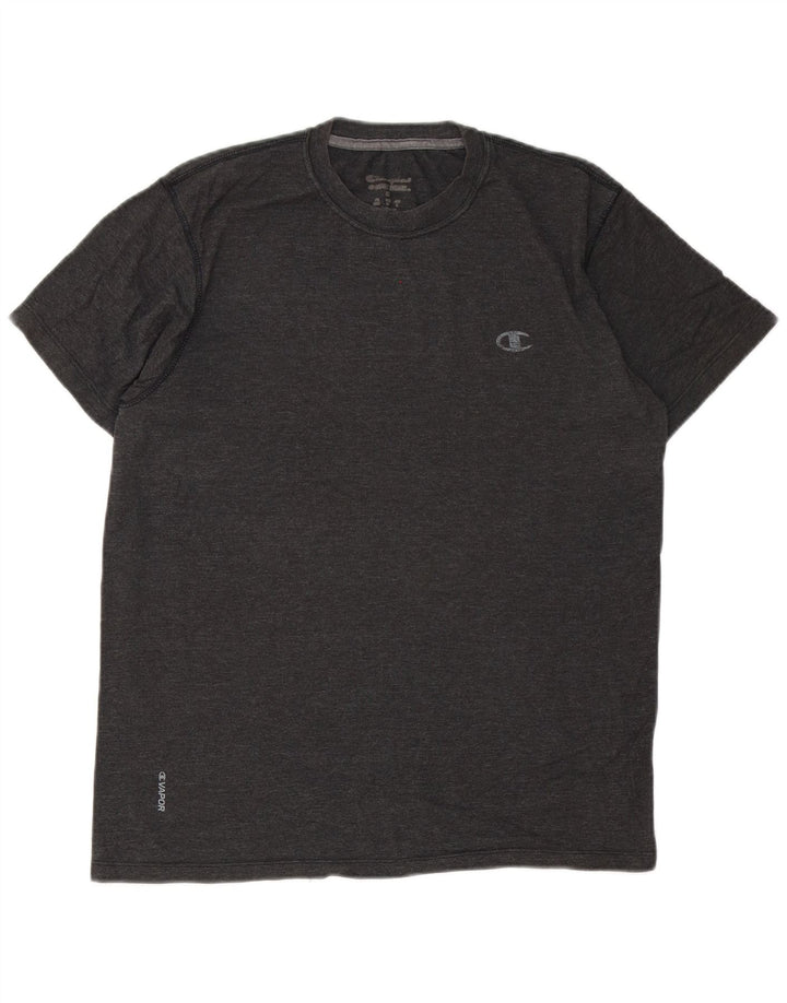 Champion Camiseta Hombre Top Gris Medio Algodón