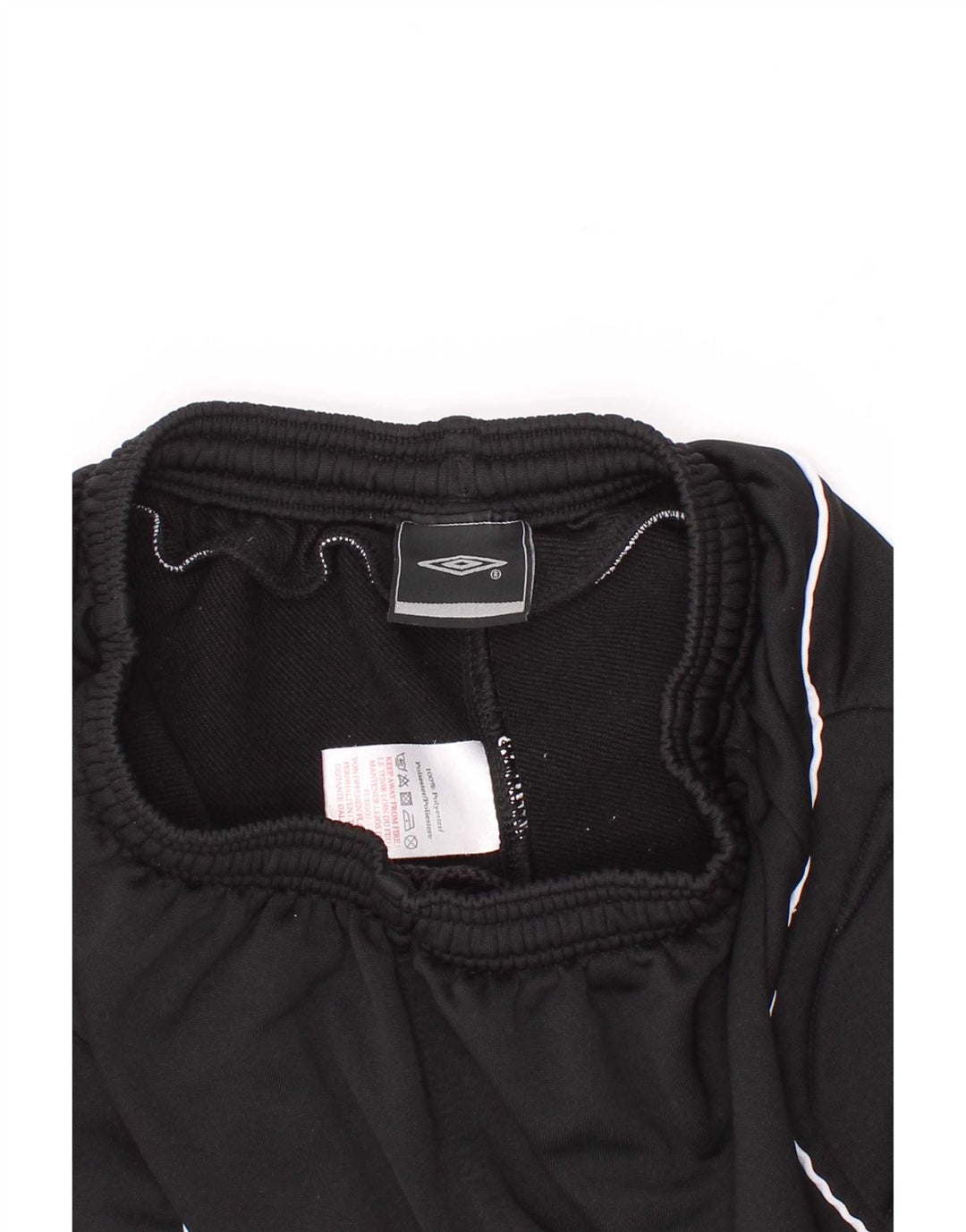 Umbro Shorts deportivos con estampado gráfico para niños 9-10 años Poliéster color block negro