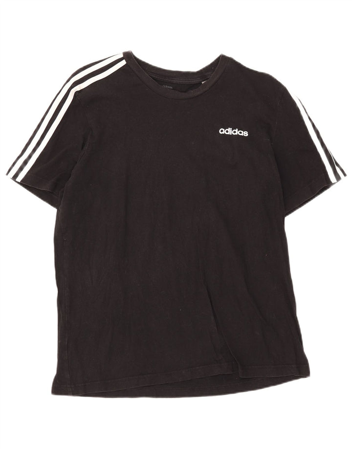 Adidas - Camiseta para hombre, talla grande, color negro