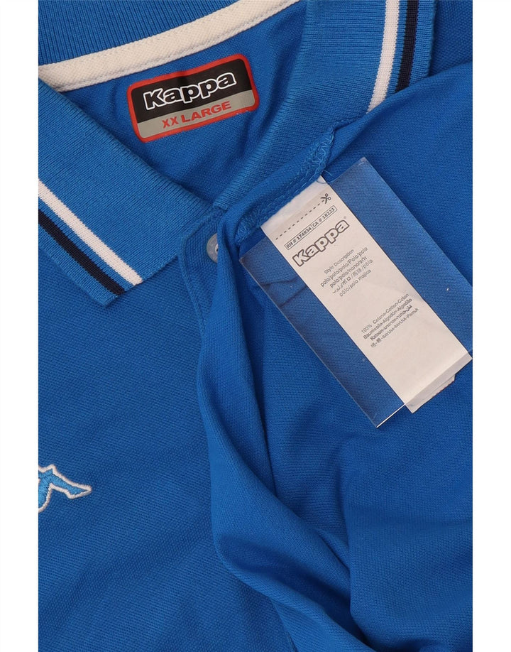 KAPPA Polo Hombre 2XL Algodón Azul