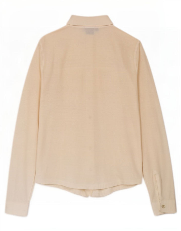 Guess Camisa Mujer UK 10 Small Blanco
