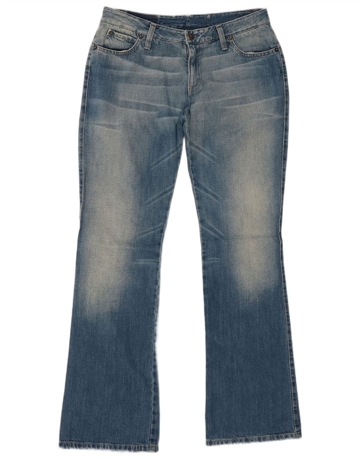 Vaqueros Bootcut Mujer Benetton IT 44 Medium W32 L32 Algodón Azul