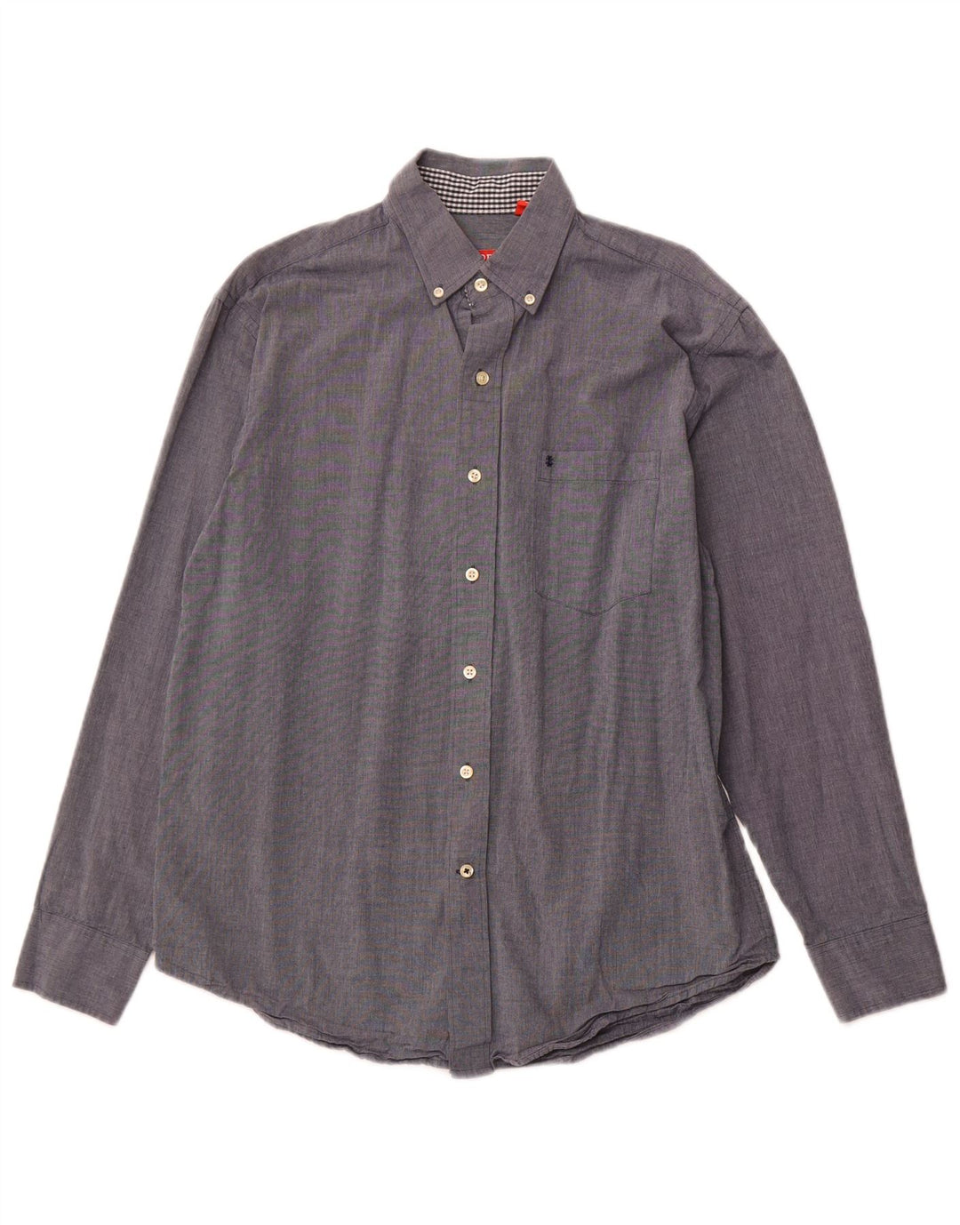 IZOD Camisa Hombre Algodón Gris Medio