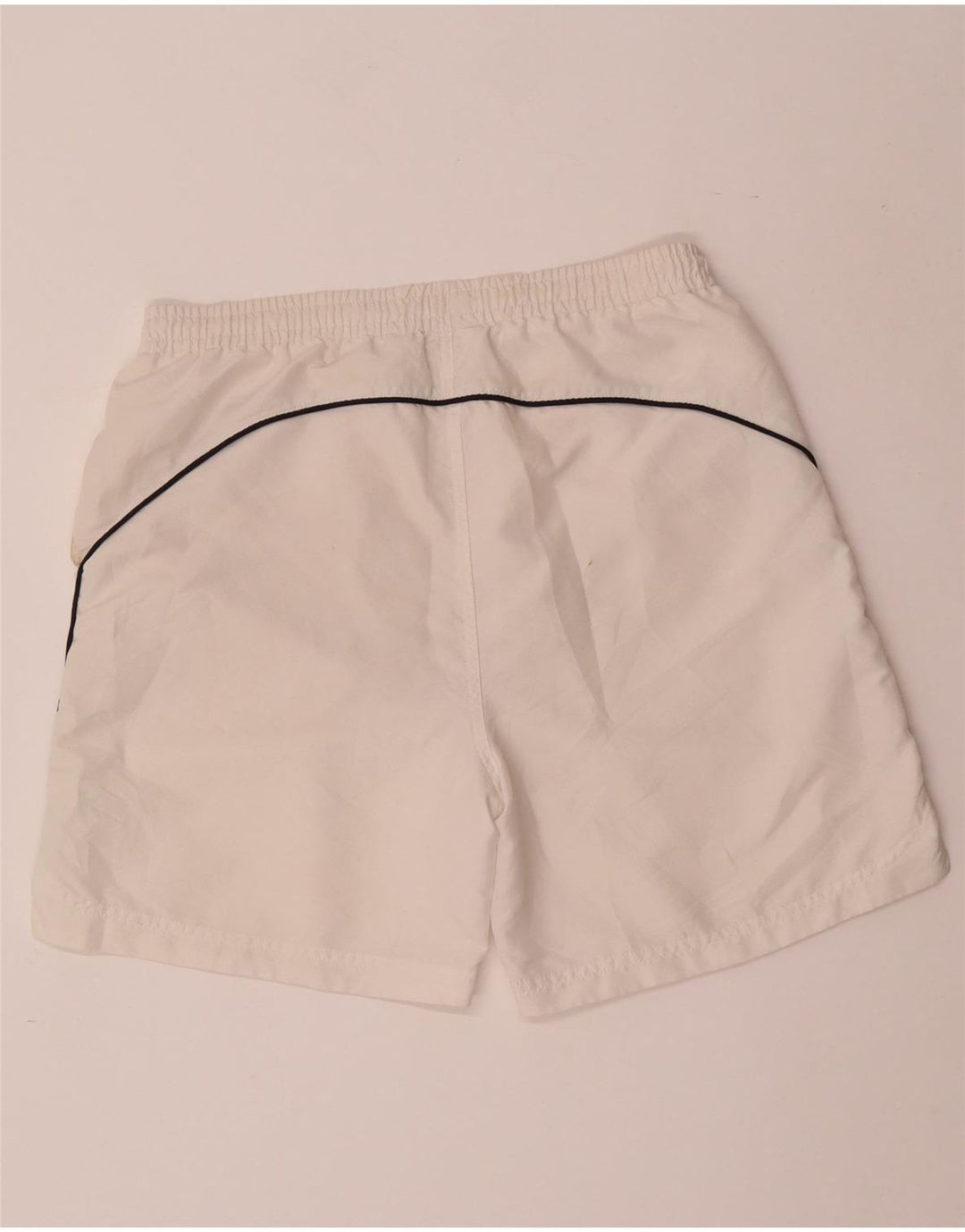 FILA Shorts deportivos para hombre Small White Poliéster