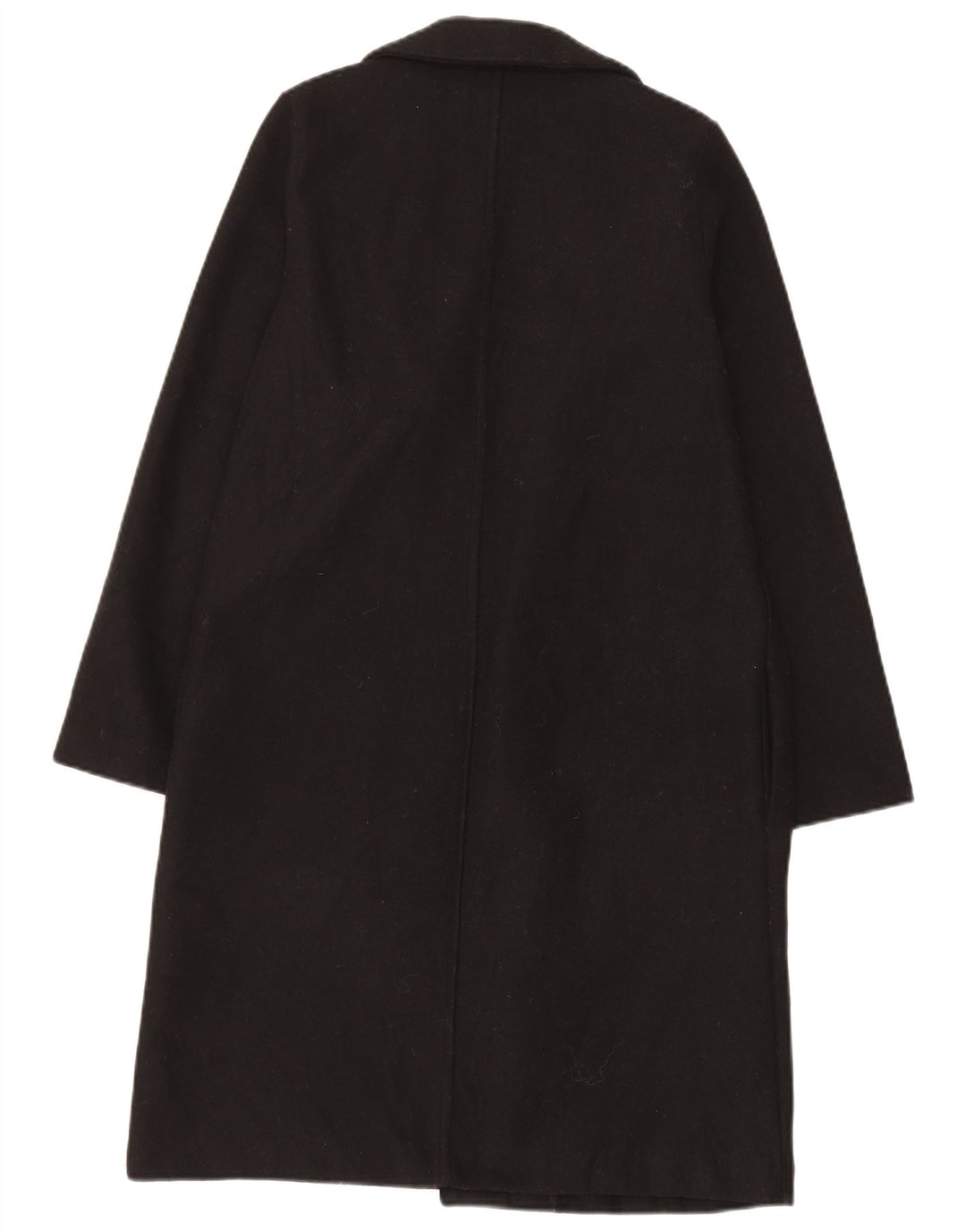 Zara Mujer Abrigo Abierto UK 44 Mediano Negro