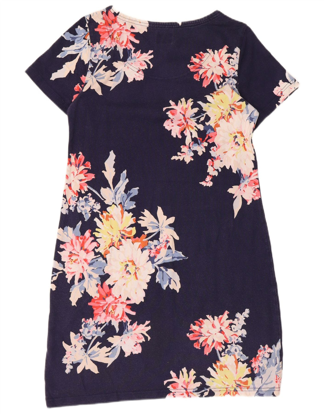 JOULES Vestido tubo para mujer UK 40 Mediano Azul marino Floral Algodón