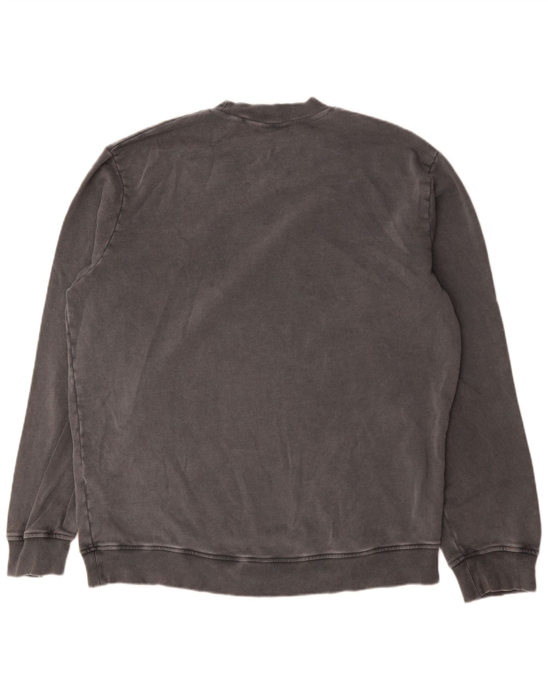 Lyle & Scott Hombre Sudadera Jumper Grande Gris Algodón