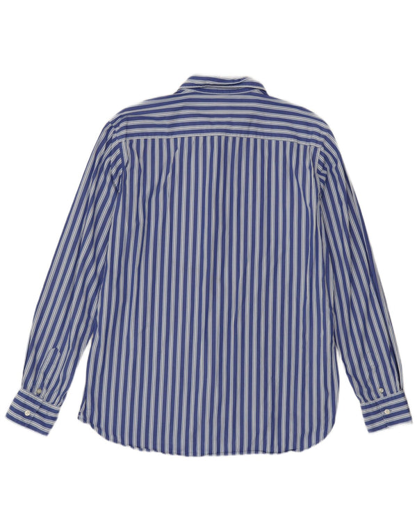 Marina Yachting Camisa Slim Fit Hombre Talla 42 Grande Azul Rayas