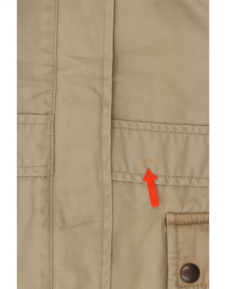 Chaqueta utilitaria Lee para mujer UK 44 Algodón beige medio