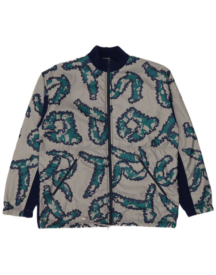 Sportful Hombre Chaqueta De Chándal Con Gráfico IT 48 Gris Medio