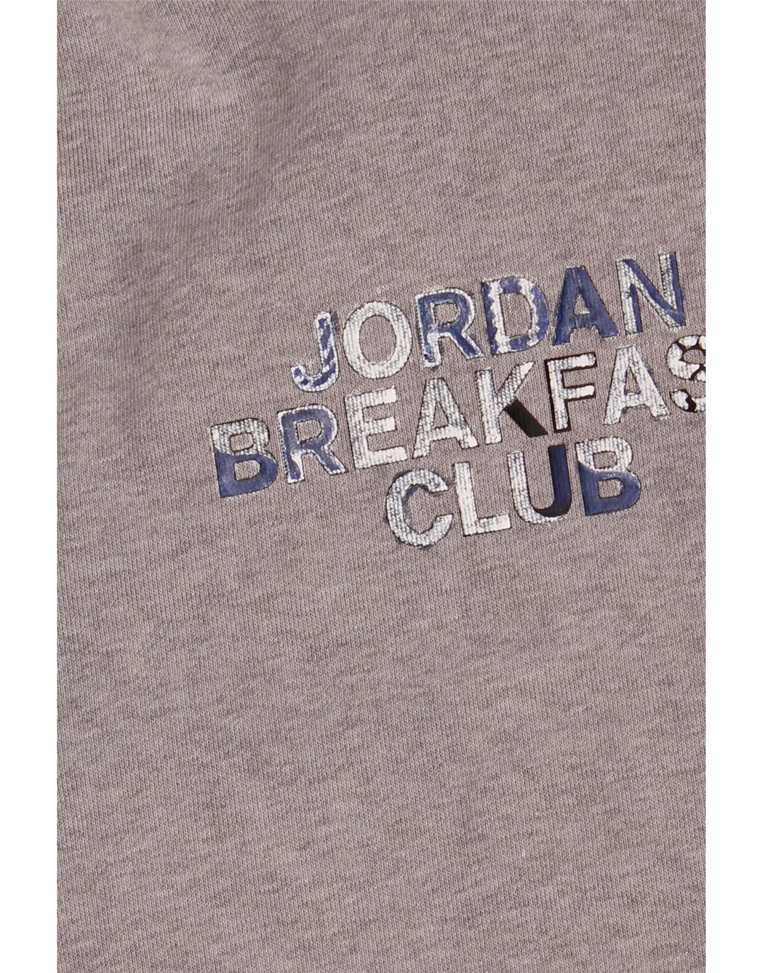 Jordan - Sudadera con capucha para hombre, diseño gráfico, talla pequeña, algodón gris